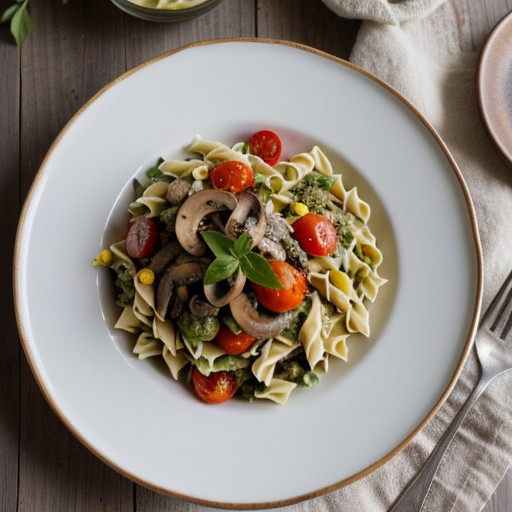 Primavera Pasta Salad recipe image