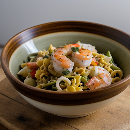 Prince Primavera Seafood Salad recipe image
