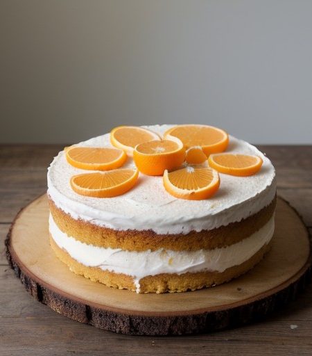 Prize Orange Coconut Cake recipe image