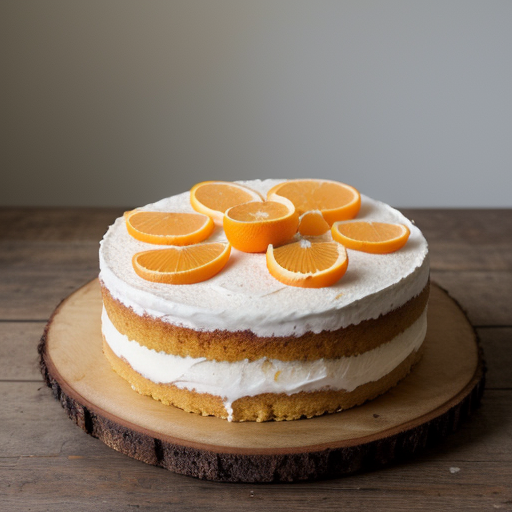 Prize Orange Coconut Cake recipe image