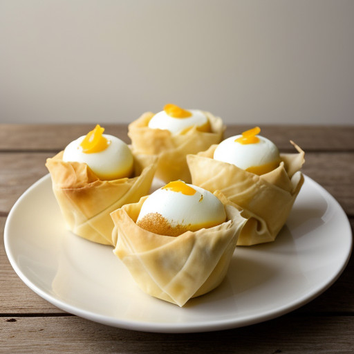 Pronto's Phyllo-Wrapped White Chocolate Chees recipe image