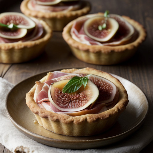 Prosciutto Di Parma With Warm Fig Tartlets recipe image