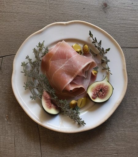Prosciutto With Figs and Melon recipe image