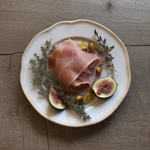 Prosciutto With Figs and Melon recipe image
