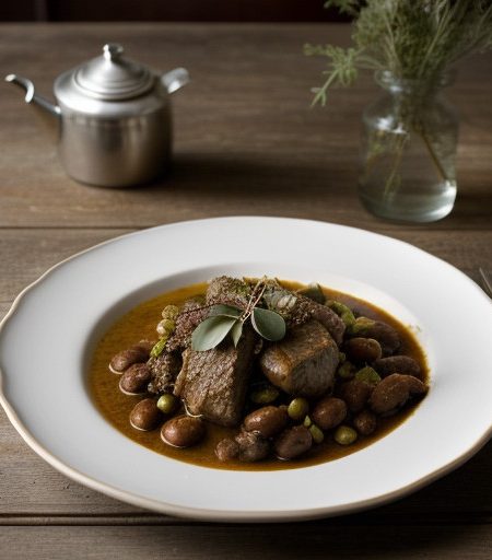 Provencal Lamb Ragout - Bon Appetit recipe image