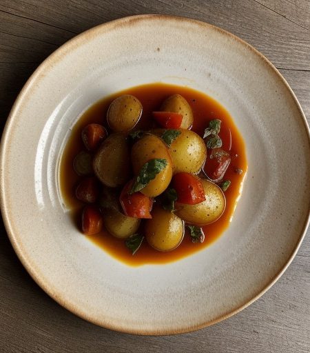 Provencal Potatoes With Tomatoes recipe image