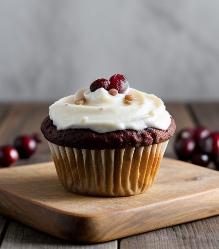 Prune Banana Muffins With Cranberry Spread (4.5 PTS recipe image