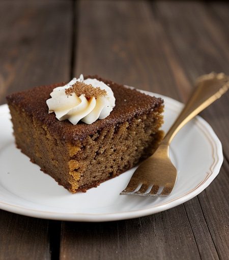 Prune Whip Spice Cake With Prune Butter Frost recipe image