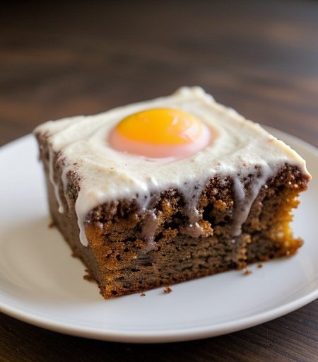 Prune Whip Spice Cake With Prune Butter Frosting recipe image