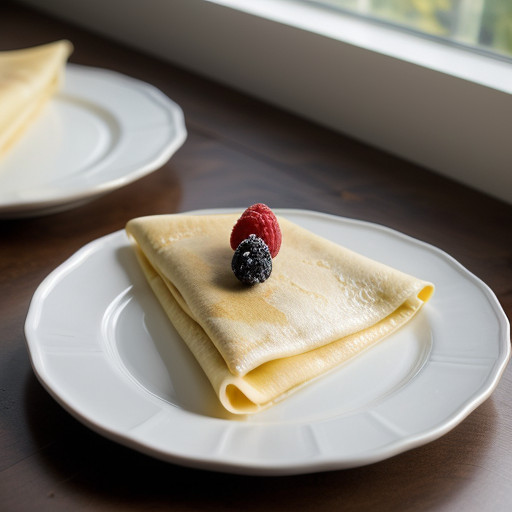 Pudding Crepes recipe image