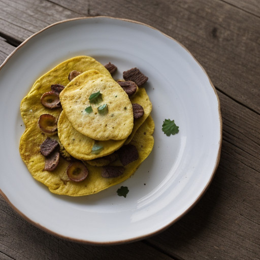 Puerto Rican Beef Plantain Omelette (Pinon recipe image