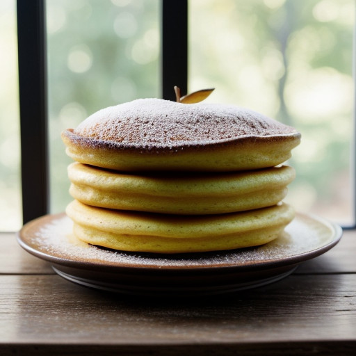 Puffed Cinamon-Apple Pancake recipe image