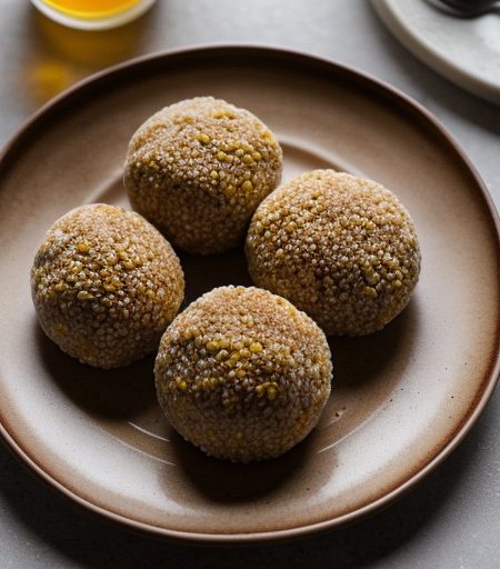 Puffed Wheat Balls recipe image