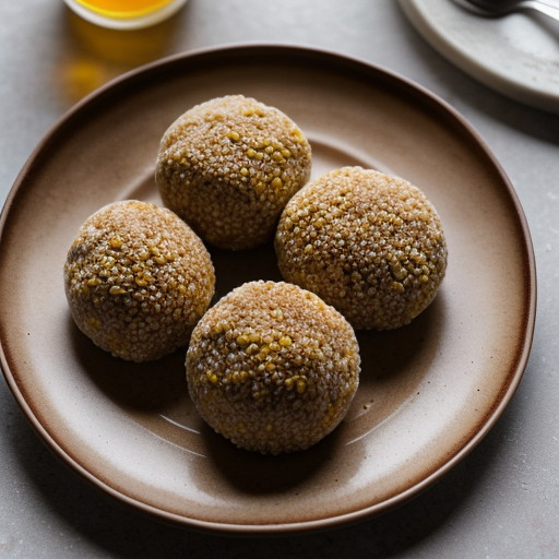 Puffed Wheat Balls recipe image