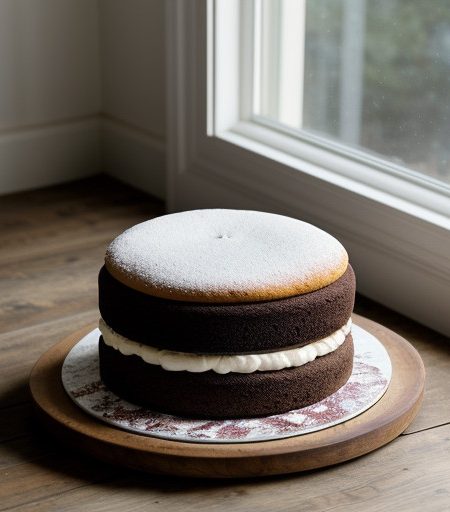 Puffed Wheat Cake recipe image