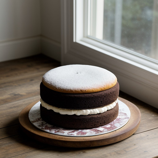 Puffed Wheat Cake recipe image