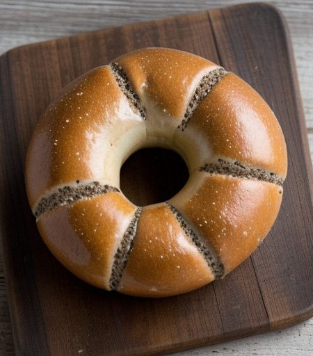 Pumpernickel Bagels recipe image