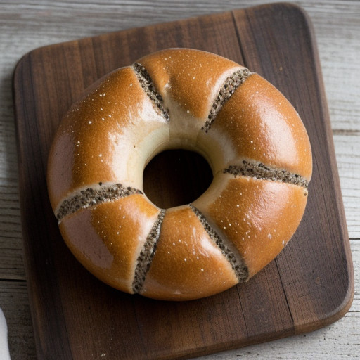 Pumpernickel Bagels recipe image