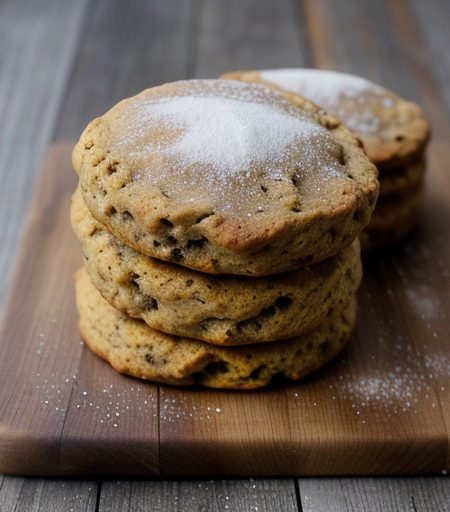 Pumpkin-Black Walnut Biscuits recipe image
