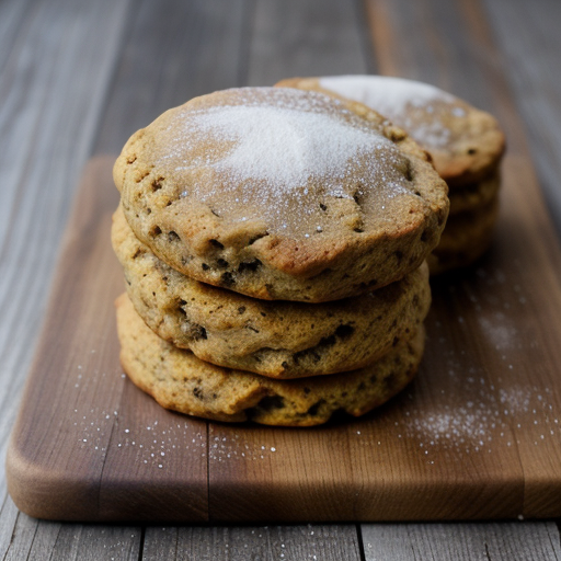 Pumpkin-Black Walnut Biscuits recipe image