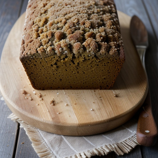 Pumpkin Bread With Crumb Topping recipe image