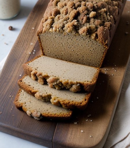 Pumpkin Bread With Streusel Topping recipe image