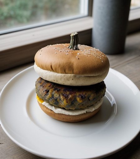Pumpkin Burgers recipe image