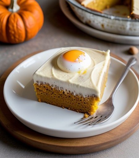 Pumpkin Cake & Frosting recipe image
