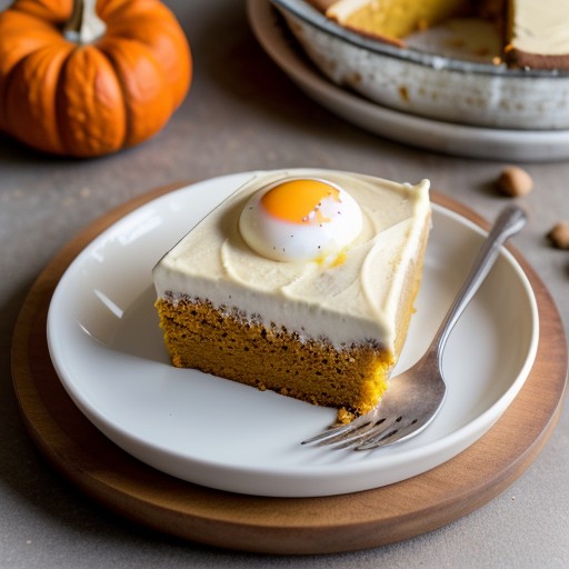 Pumpkin Cake & Frosting recipe image