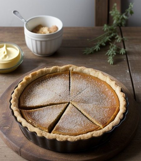 Pumpkin Cheese Tart recipe image