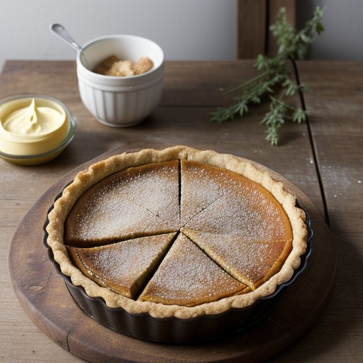 Pumpkin Cheese Tart recipe image