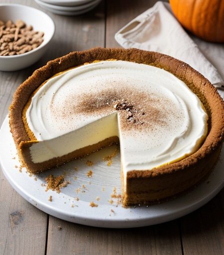 Pumpkin Cheesecake Pie recipe image