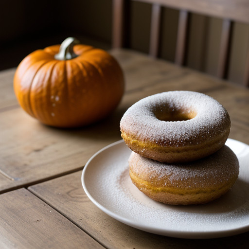 Pumpkin Doughnuts recipe image