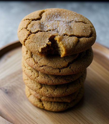 Pumpkin & Fresh Ginger Cookies recipe image