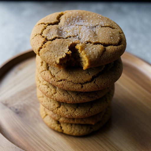 Pumpkin & Fresh Ginger Cookies recipe image