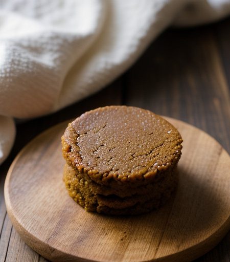Pumpkin Gingerbread With Caramel Sauce recipe image