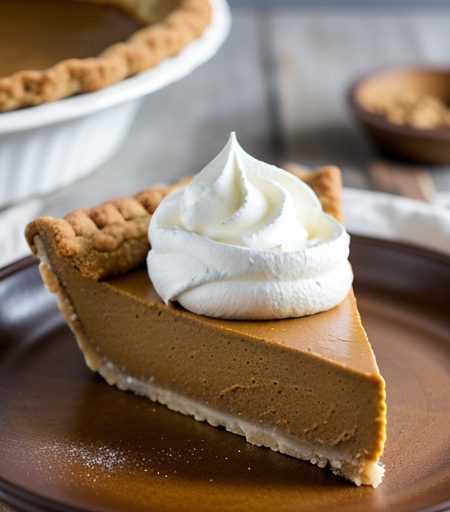 Pumpkin Gingersnap Pie recipe image