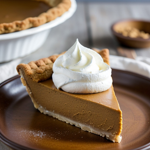 Pumpkin Gingersnap Pie recipe image