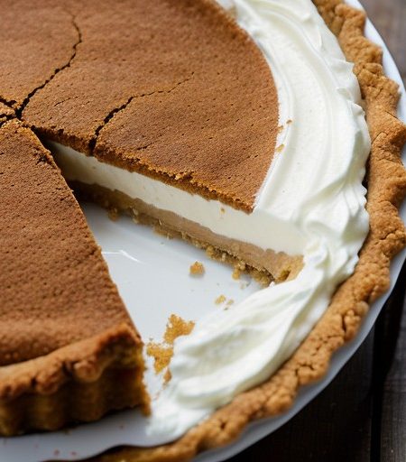 Pumpkin Gingersnap Pie recipe image