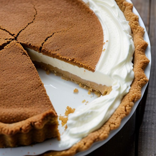 Pumpkin Gingersnap Pie recipe image