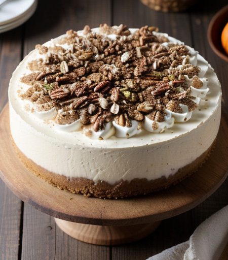 Pumpkin Marble Cheesecake recipe image