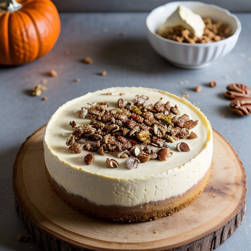 Pumpkin Marble Cheesecake *** Mm recipe image