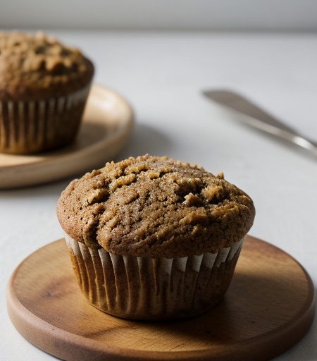 Pumpkin Oat Bran Muffins recipe image