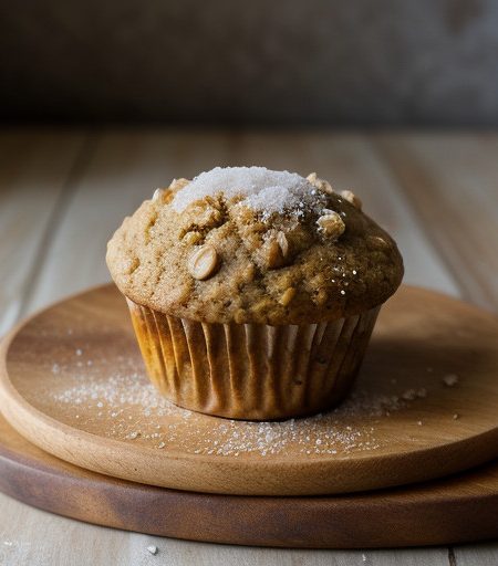 Pumpkin Oat Muffins recipe image