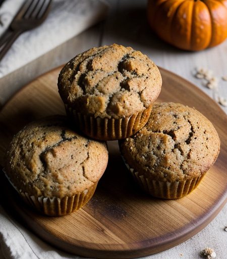 Pumpkin Oat Muffins - McDougall recipe image