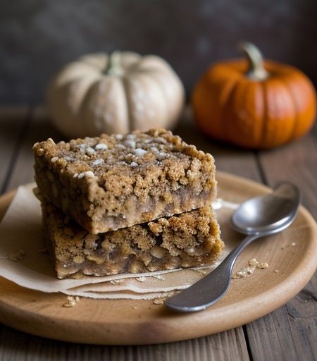 Pumpkin-Oatmeal Bars recipe image
