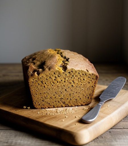 Pumpkin Oatmeal Bread recipe image
