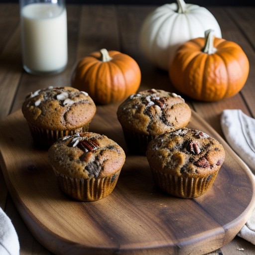 Pumpkin Pecan Muffins recipe image