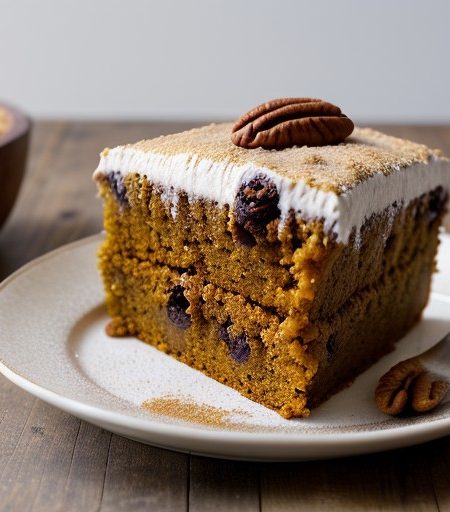 Pumpkin Raisin Cake recipe image