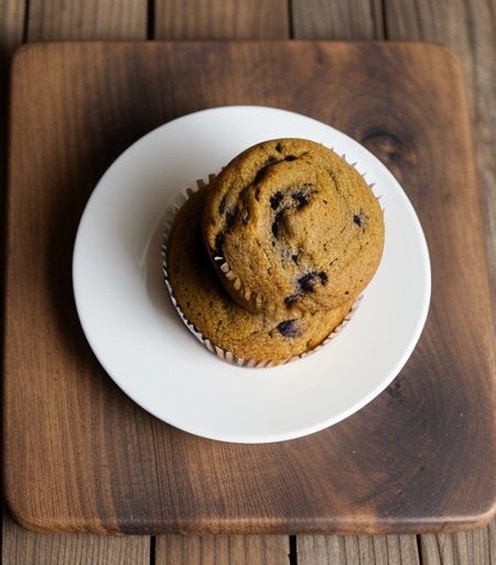 Pumpkin-Raisin Muffins - Diet recipe image